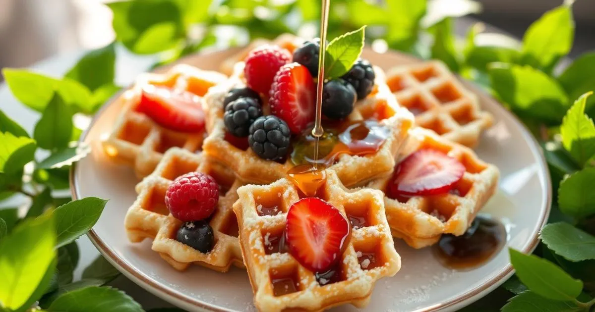 mini waffles