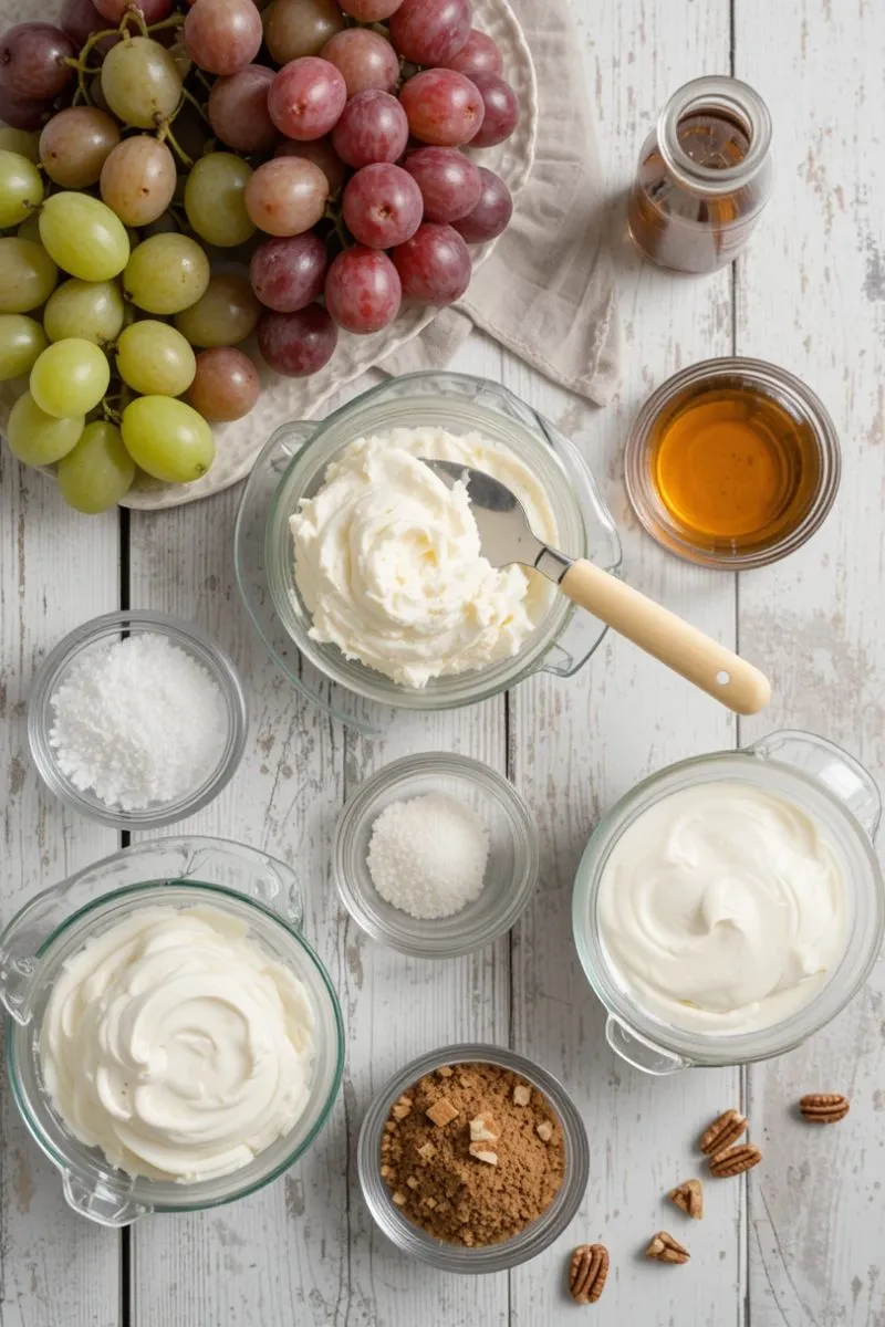 Ingredients Needed for Chicken Salad Chick Grape Salad Recipe