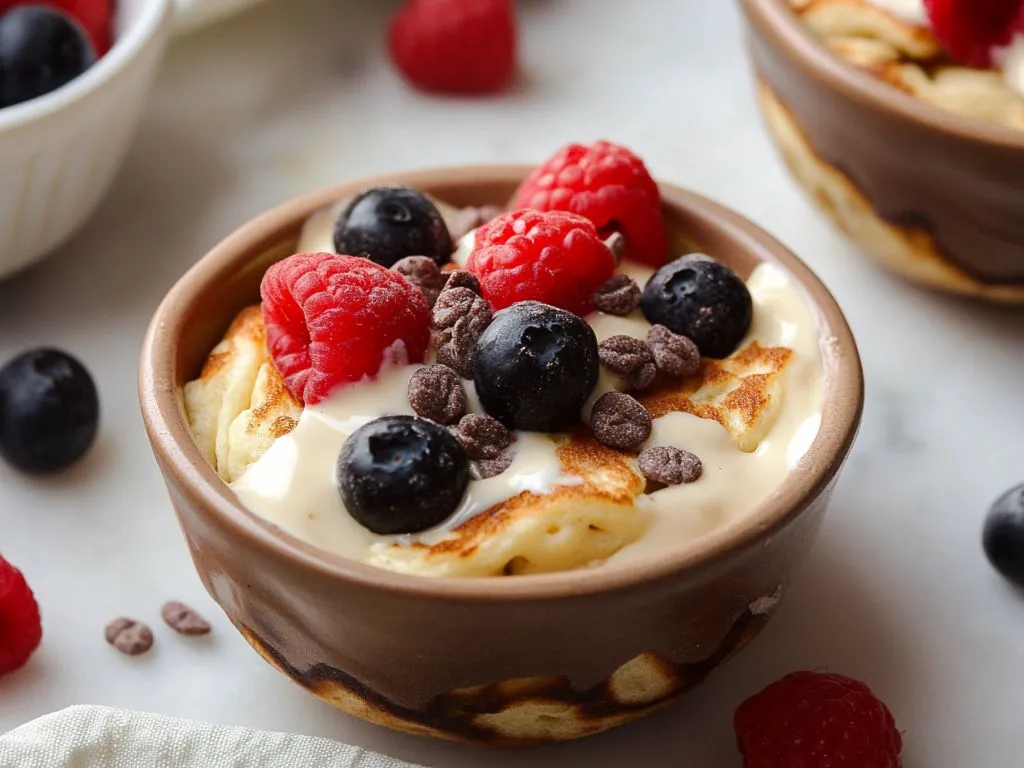 High-Protein Pancake Bowls