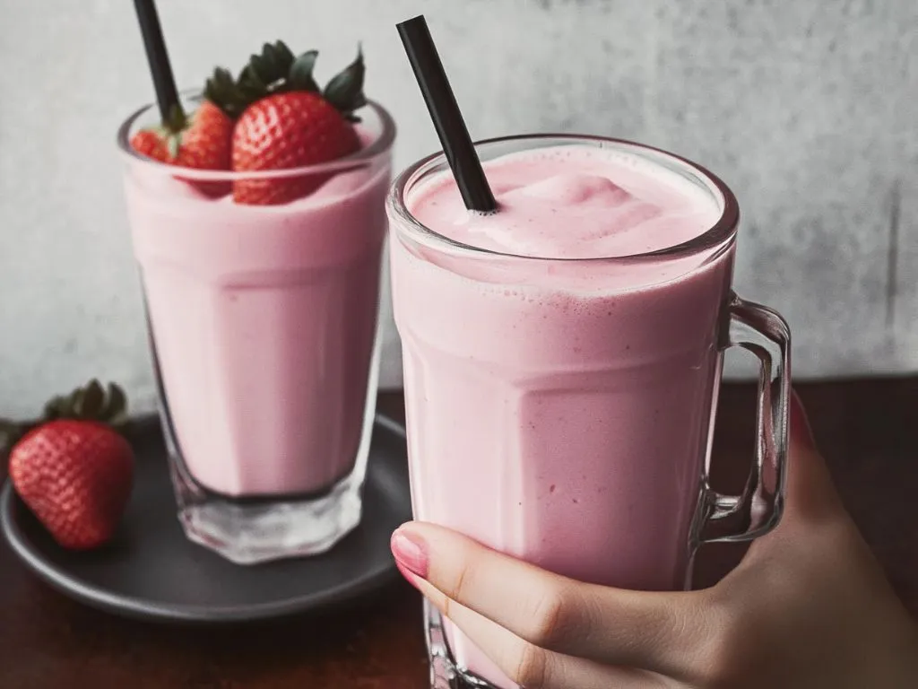 How I Created the Perfect Strawberry Milkshake Smoothie (And You Can Too!)