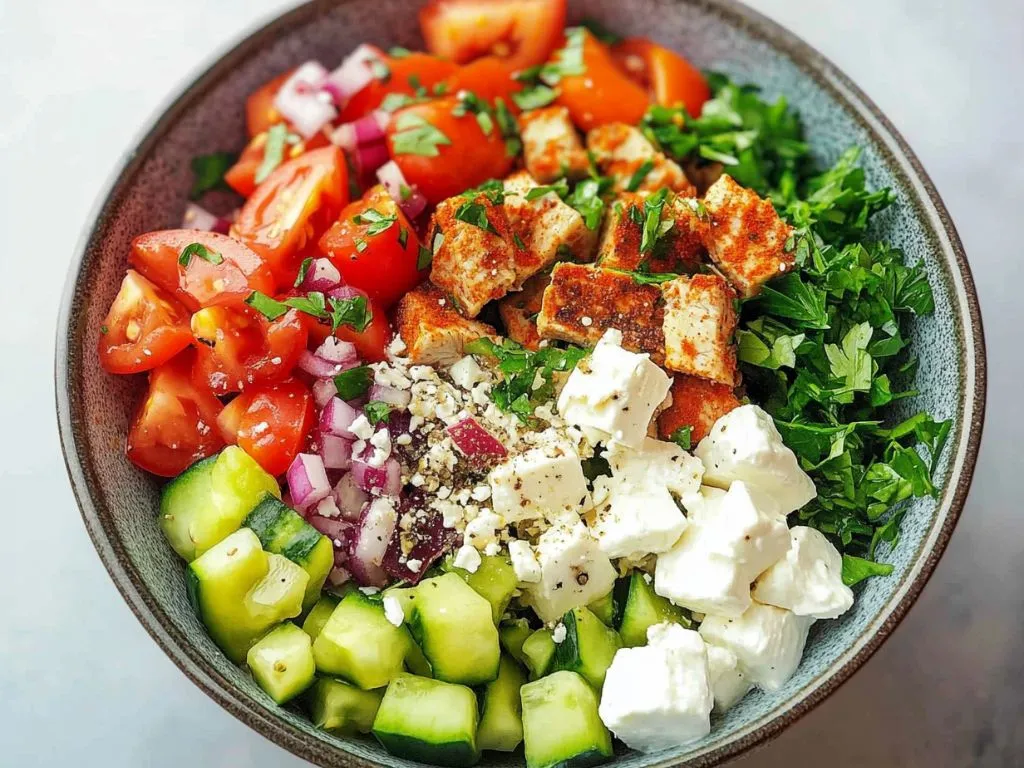 How to Serve an Easy Greek Bowl