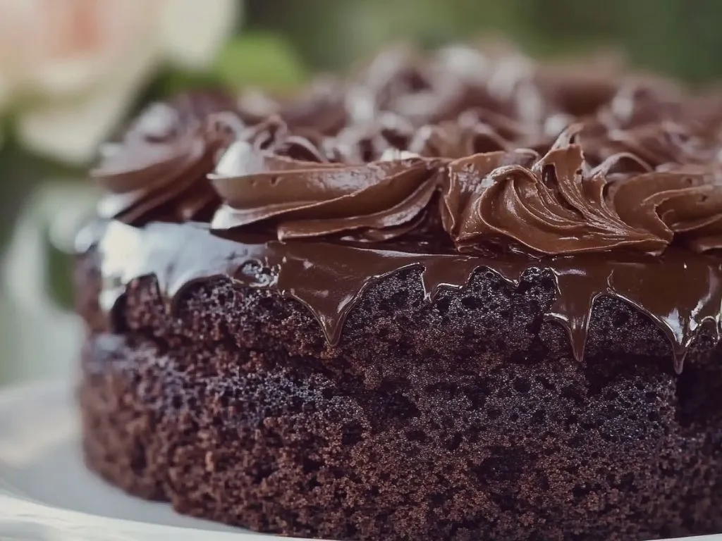 How to serve Rich Chocolate Cake