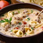 Sausage Tortellini Soup
